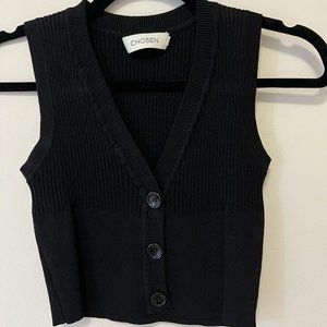 Chosen By Tuchuzy » Black Knitted Top